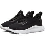Calvin Klein Jeans Nizke superge črna / bela | Shoptok.si