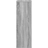  Stalak za biljke boja hrasta 33 x 33 x 100 cm konstruirano drvo Siva | Shoptok.si