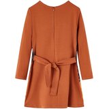  Dječja haljina dugih rukava boja konjaka 128 | Shoptok.si