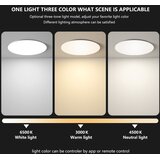  Brilagi - LED prigušiva stropno svetlo SMART LED/36W/230V prečnik 48 cm Wi-Fi Tuya + daljinski upravljač | Eponuda.com