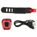  14 LED aku. zadnja kolesarska svetilka rdeča USB | Shoptok.si