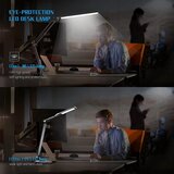 SKYLEO LED namizna delovna svetilka s sponko, nastavljivo svetlostjo in barvnim tonom | Shoptok.si