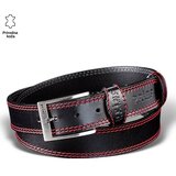 PRINC LEATHER Muški kaiš 201, Kožni, Crni Cene