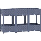  Povišena gredica 120x40x71 cm od polipropilena | shoptok.hr