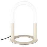 Zuiver Bež kovinska LED zatemnitvena namizna svetilka (višina 36 cm) Arch – Cene