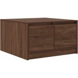  Stol za kavu s ladicama smeđi hrast 70,5x70x40 cm | shoptok.hr