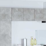 Viseći ormarić 2 pcs Beton siva i bijela 40 x 31 x 40 cm | Eponuda.ba