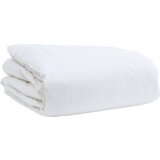 vidaXL Odeja Drugo z blazino 3 pcs Bela 200 x 220 cm Puh | Shoptok.si