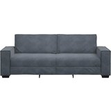  Trosjed Sofa Tamno siva 220x78x84 cm Baršun | Shoptok.si