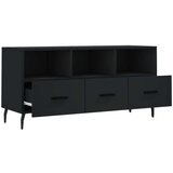 TV ormarić crni 102 x 36 x 50 cm od konstruiranog drva | shoptok.hr