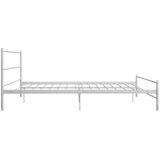  Okvir za krevet bijeli metalni 180 x 200 cm | shoptok.hr