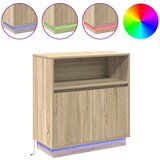  LED komoda Sonoma hrast 71 x 34,5 x 75 cm Konstruirano drvo | shoptok.hr