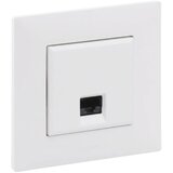Legrand ethernet utičnica RJ45 sa okvirom niloe step bela Cene