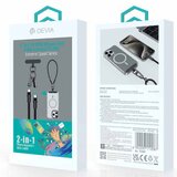 DEVIA Kabl Type-C to Type-C Keychain Lanyard 0.3M 60W | ePonuda.com