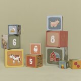 Little Dutch® piramida za slaganje - kocke, Little Farm | shoptok.hr