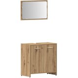  4-dijelni set kupaonskog namještaja käsityöläinen tammi | Eponuda.com