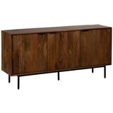 Ixia Smeđa komoda od masivnog manga 160x78x40 cm Sagara – | shoptok.hr