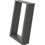  Noge za klub stolić U-oblik 2 kom antracit 28 x (42-43) cm čelik | Eponuda.com