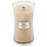 WoodWick white honey mirisna svijeća s drvenim fitiljem 609,5 g Cijene