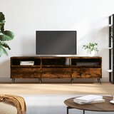 vidaXL TV omarica dimljeni hrast 150x30x44,5 cm inženirski les Cene