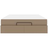  Okvir za krevet Boja cappuccina 160 x 200 cm Umjetna koža | shoptok.hr