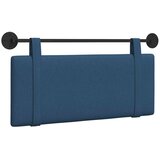  Držeće uzglavlje Zidne Jednobojno Plava 110 x 55 x 5 cm tkanina - Plava 100 cm bez LED svjetla | shoptok.hr
