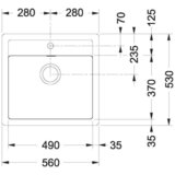 Franke 114.0264.011 SID 610 pomivalno korito iz umetnega kamna | Shoptok.si