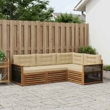  Set vanjskih sofa 4 kom. Prirodna i bež | shoptok.hr