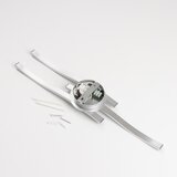  LED plafonsko svetlo 3xLED/6W/230V 3000K srebrno | Eponuda.com