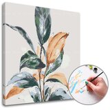  Slikanje brojevima POVRATAK PRIRODI - mala težina | 60x60 cm - rastegnuto platno na okviru | shoptok.hr