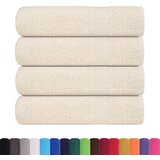 vidaXL Brisače 4 kos krem 70x140 cm 360 gsm 100% bombaž | Shoptok.si