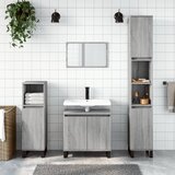  3-dijelni set kupaonskih ormarića boja hrasta sonome drveni | shoptok.hr