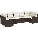  Vrtni kauč set Set od 7 Bež Ratan Vrtni kauč Pravokutni | shoptok.hr