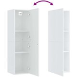 TV omarica bela 30,5x30x110 cm iverna plošča, (20913910) | Shoptok.si