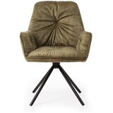 Livetastic Naslanjač Vintage, Zelena, Vrtljiv | Shoptok.si