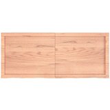 Stolna ploča svjetlosmeđa 120x50x(2-4) cm tretirana hrastovina | shoptok.hr