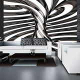  Tapeta - Black and white swirl 250x175 Cijene