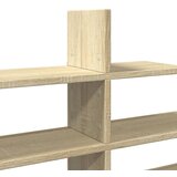  Zidna polica boja hrasta 124,5x18x60,5 cm konstruirano drva | shoptok.hr