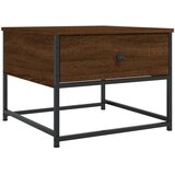  Stolić za kavu smeđa boja hrasta 51x51x40 cm konstruirano drvo | Eponuda.com