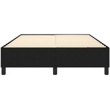  Okvir za krevet s oprugom crni 140 x 190 cm od tkanine | shoptok.hr