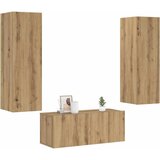 Furnova 3 kosi stenske TV omarice Artisan Oak Engineered Wood, (21948822) | Shoptok.si