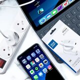  Zidni punjač za iPhone 18W s PD punjenjem s odvojivim kabelom Blue Star | shoptok.hr