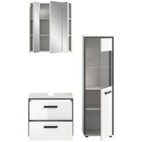 MID.YOU Kopalnica Kojak, Bela, Antracit, 3-Delna | Shoptok.si