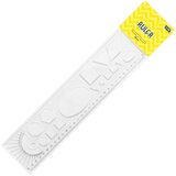  Ravnalo pvc 30cmx7cm(likovi) educa blister | shoptok.hr
