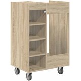 Golf ormar s kotačem Jednobojno Sonoma hrast 65 x 45 x 98 cm | shoptok.hr