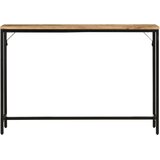  Konzolni stol 110x30x75 cm grubo masivno drvo manga i željezo | Eponuda.ba