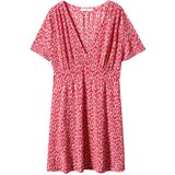 Mango Obleka 'MARITA' bež / lila / rdeča | Shoptok.si