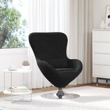 vidaXL Jaje Fotelja Crni Velvet Cijene