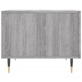  Stolić za kavu siva boja hrasta 50x50x40 cm konstruirano drvo | shoptok.hr
