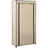 Furnova Omarica za čevlje s pokrivalom blago 58x28x106 cm krem, (21990695) | Shoptok.si